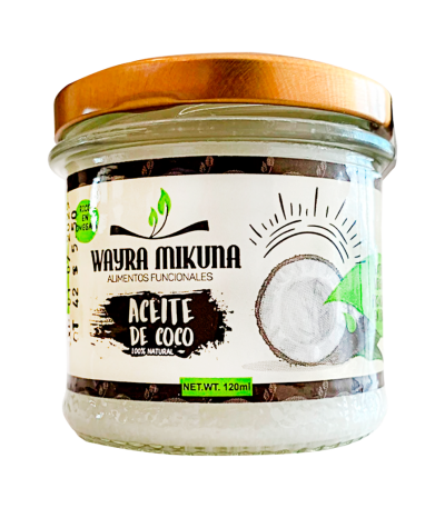 ACEITE DE COCO EXTRA VIRGEN 120 ML WAYRA MIKUNA