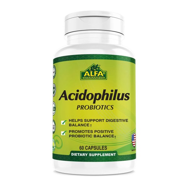 Acidophillus 60 Capsulas Alfa
