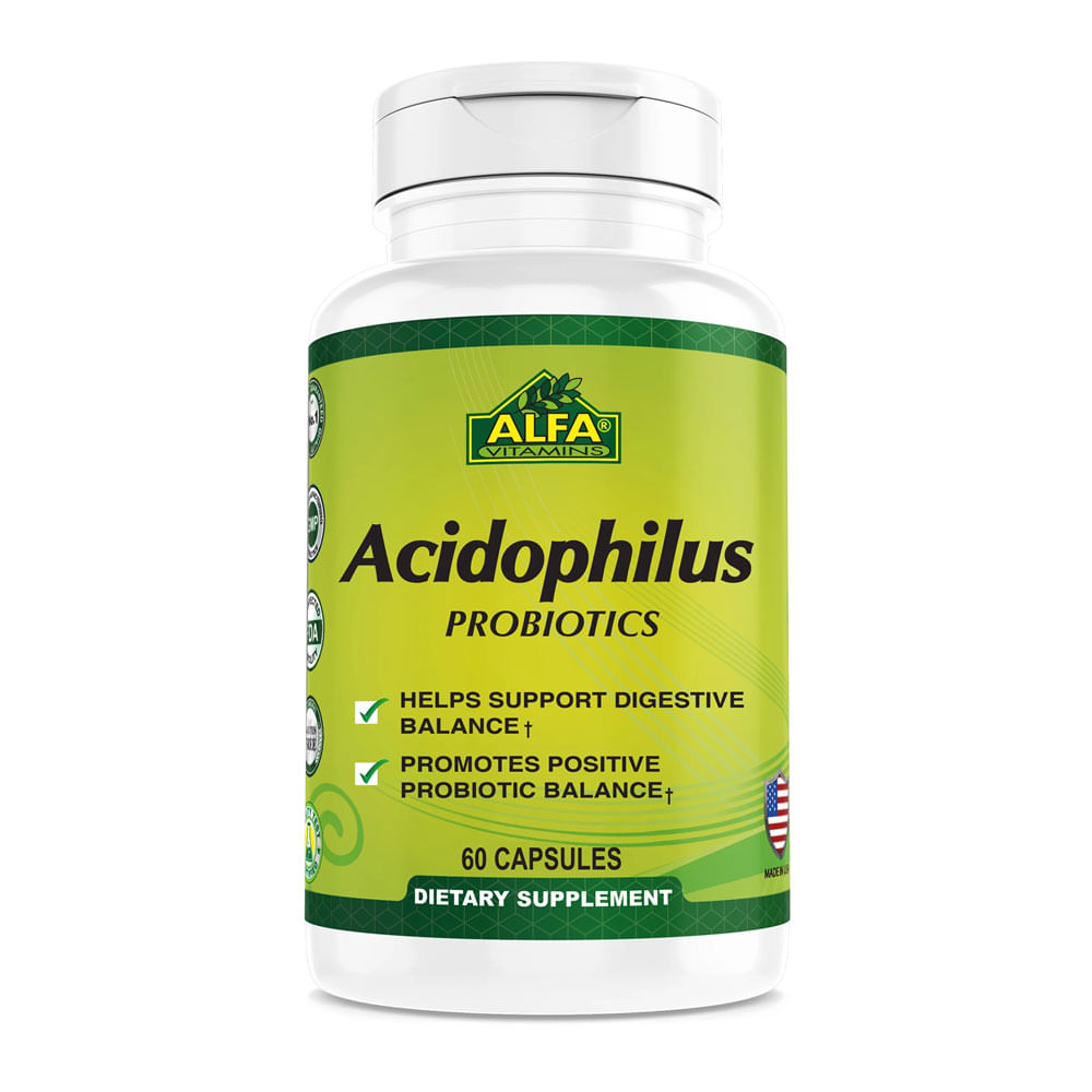 Acidophillus 60 Capsulas Alfa Acidophillus 60 Capsulas Alfa