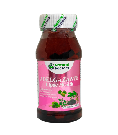 ADELGAZAN LIPOC HEALTH CAPSULAS X100 NATURAL FACTORS