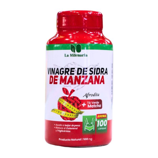 Afrodita Vinagre De Manzana 100 Capsulas