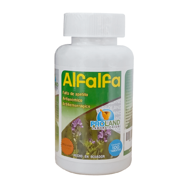 ALFALFA TABLETAS X 100 PROLAND
