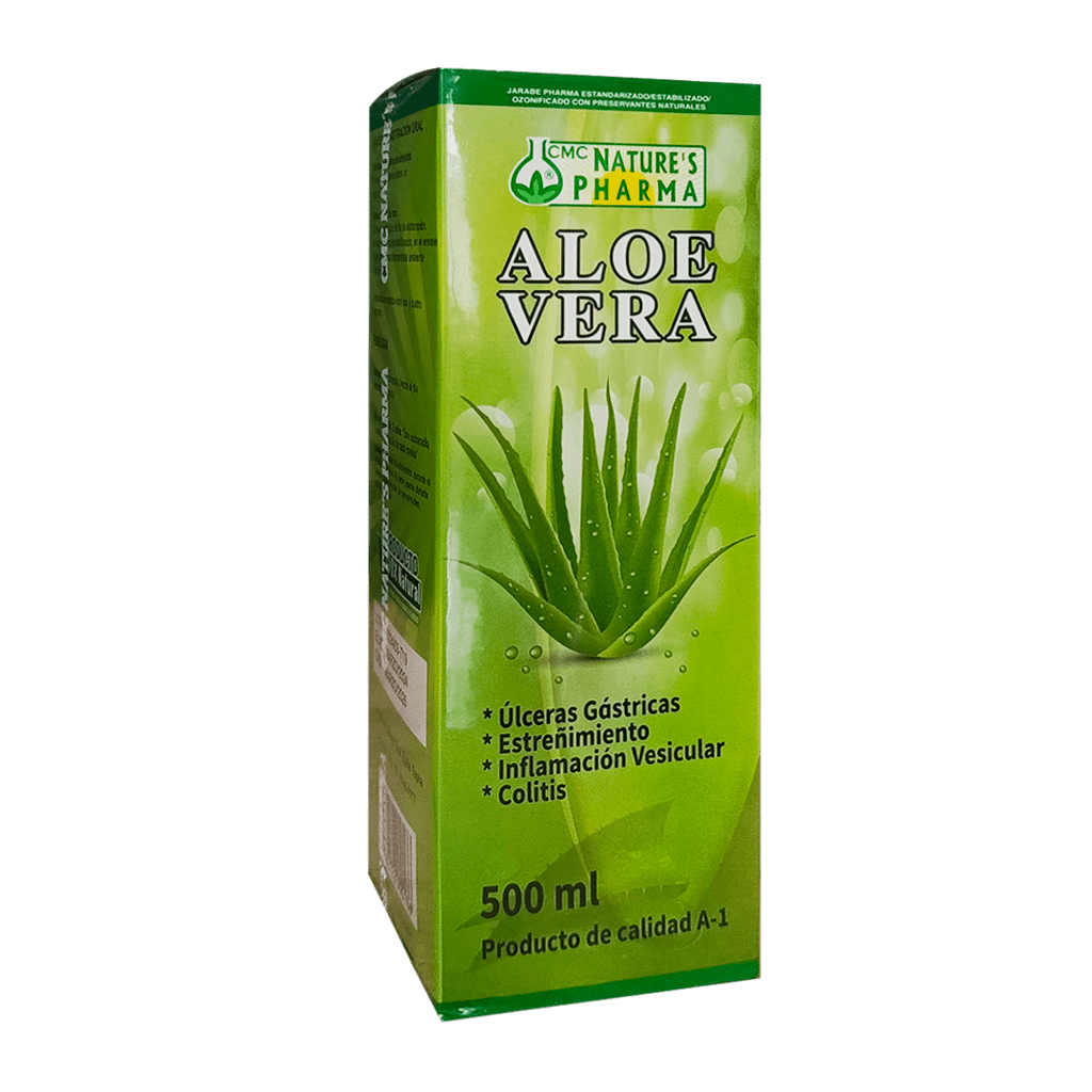 Aloe Vera Jarabe Natures Pharma | 500 Ml Aloe Vera Jarabe Natures Pharma | 500 Ml