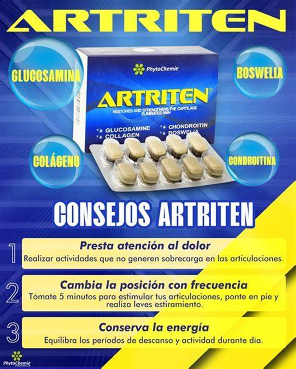 Artriten 30 Tabletas Phytochemie Artriten 30 Tabletas Phytochemie