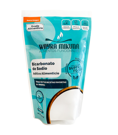 BICARBONATO DE SODIO EN POLVO 120GR WAYRA MIKUNA