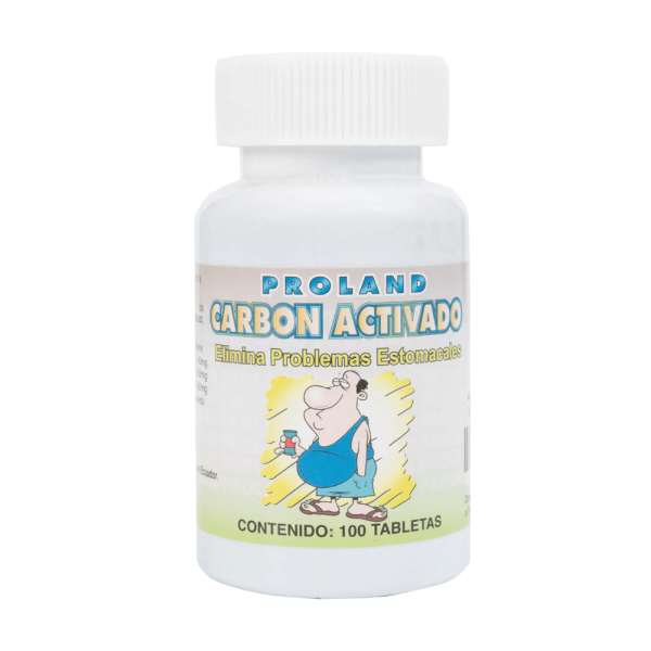 Carbon Activado 100 Tabletas Proland