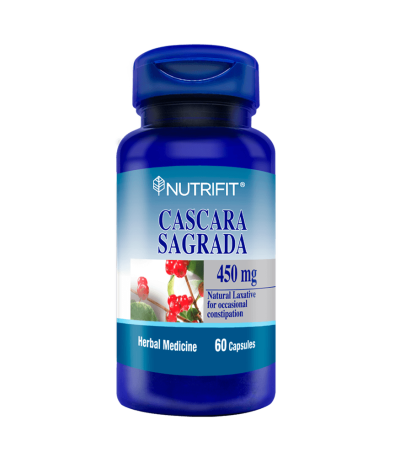 Cascara Sagrada 60 Capsulas Nutrifit | 450 Mg