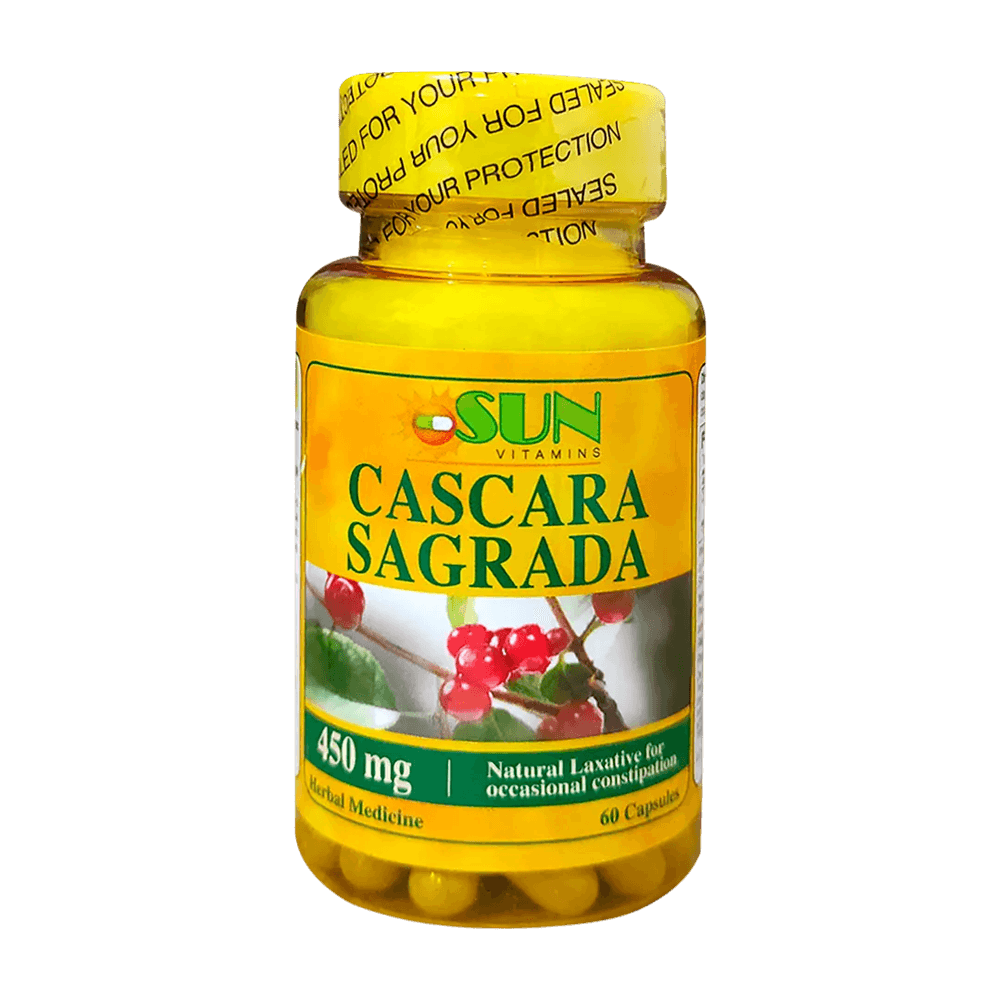 Cascara Sagrada 60 Capsulas Sun | 450 Mg Cascara Sagrada 60 Capsulas Sun | 450 Mg