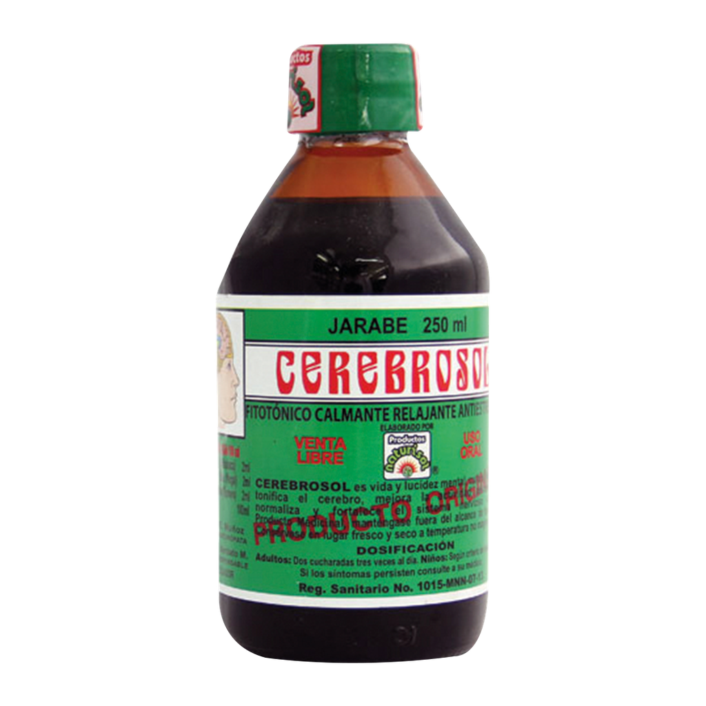 CEREBROSOL JARABE 250 ML NATURISOL CEREBROSOL JARABE 250 ML NATURISOL