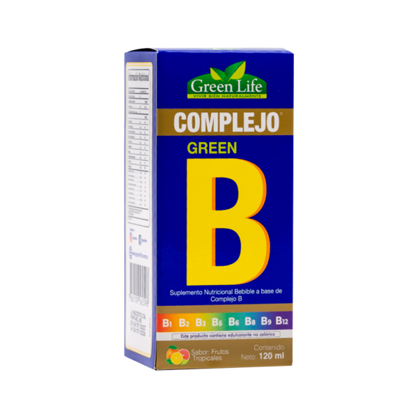 COMPLEJO GREEN B SOLUCION ORAL 120ML GREEN LIFE