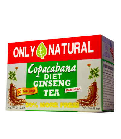 COPACABANA DIET GINSENG TEA X 30 ONLY NATURAL