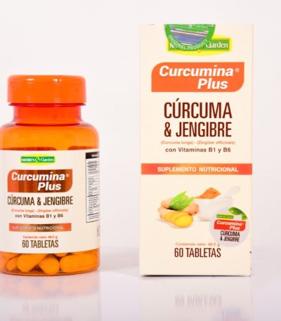 Curcuma & Jengibre 60 Tabletas