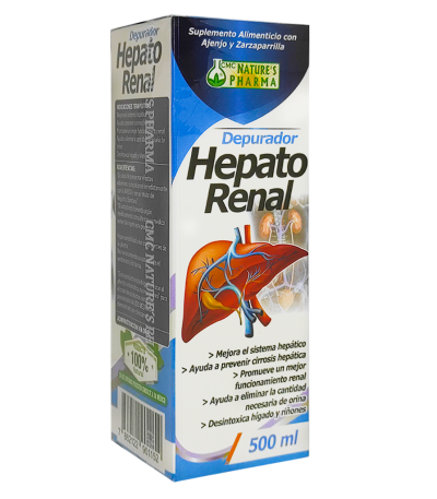 DEPURADOR HEPATO RENAL JARABE 500 ML NATURES PHARMA