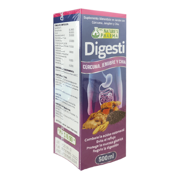 DIGESTI JARABE 500 ML NATURES PHARMA