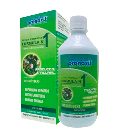 FORMULA N¦ 1 PARA HIGADO Y RIÑONES JARABE 450 ML. PRONAVIT