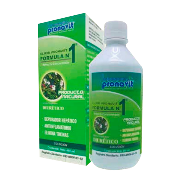 FORMULA N¦ 1 PARA HIGADO Y RIÑONES JARABE 450 ML. PRONAVIT