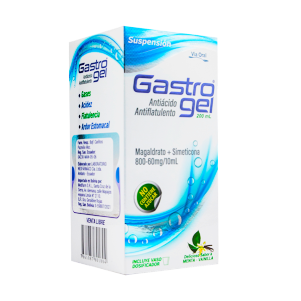 GASTROGEL SUSPENCION 240ML NEOFARMACO