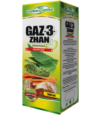 GAZ-3-ZHAN SOLUCIÓN ORAL 500 ML MEGAECUAFARMA NATURAL
