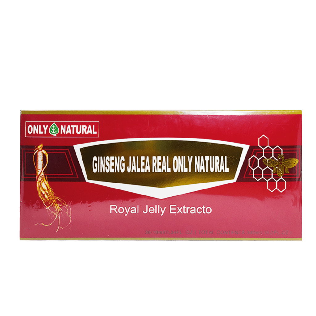 GINSENG ROYAL JELLY EXTRACTO 10 ML AMP X 30 ONLY NATURAL GINSENG ROYAL JELLY EXTRACTO 10 ML AMP X 30 ONLY NATURAL