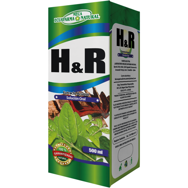 H&R SOLUCIÓN ORAL 500ML MEGAECUAFARMA NATURAL