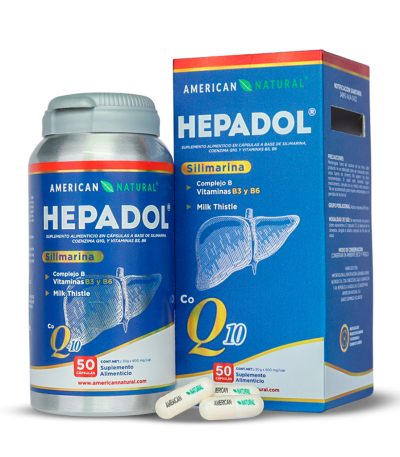 HEPADOL SILIMARINA + Q10 CAPSULAS X50 AMERICAN NATURAL