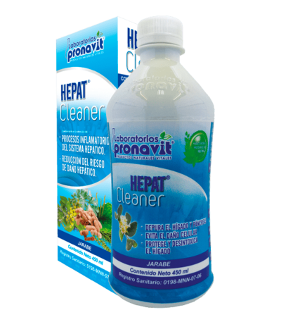 HEPAT CLEANER LIMPIEZA Y PROTECCION JARABE 450 ML. PRONAVIT