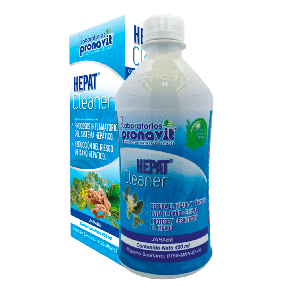 HEPAT CLEANER LIMPIEZA Y PROTECCION JARABE 450 ML. PRONAVIT HEPAT CLEANER LIMPIEZA Y PROTECCION JARABE 450 ML. PRONAVIT