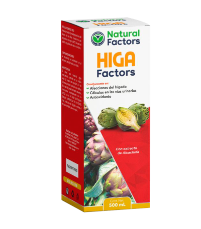HIGA FACTORS SOLUCION ORAL 500ML NATURAL FACTORS