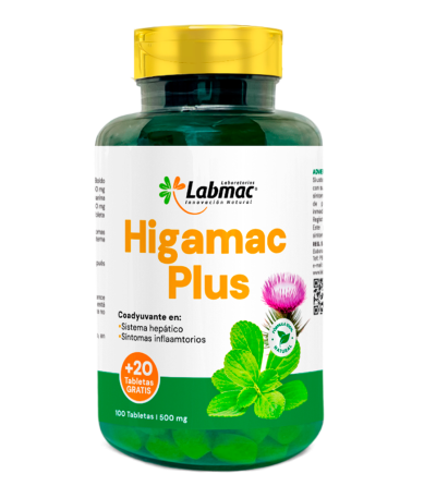 HIGAMAC PLUS 500MG TABLETAS X100+20 LABMAC