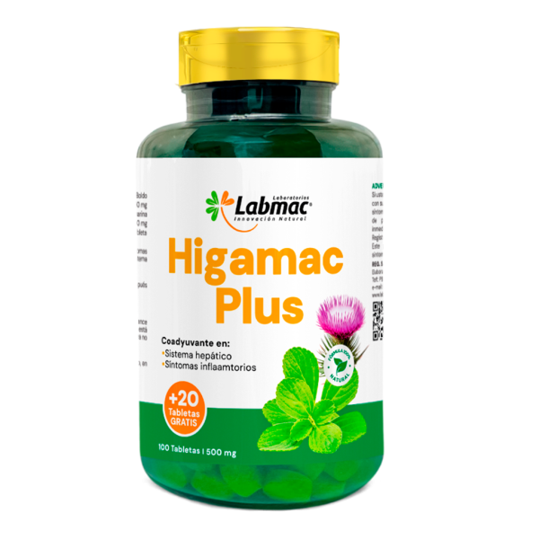 HIGAMAC PLUS 500MG TABLETAS X100+20 LABMAC