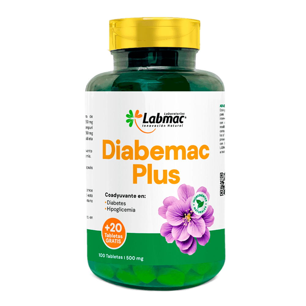 Labmac Diabemac Plus 120 Tabletas Labmac Diabemac Plus 120 Tabletas