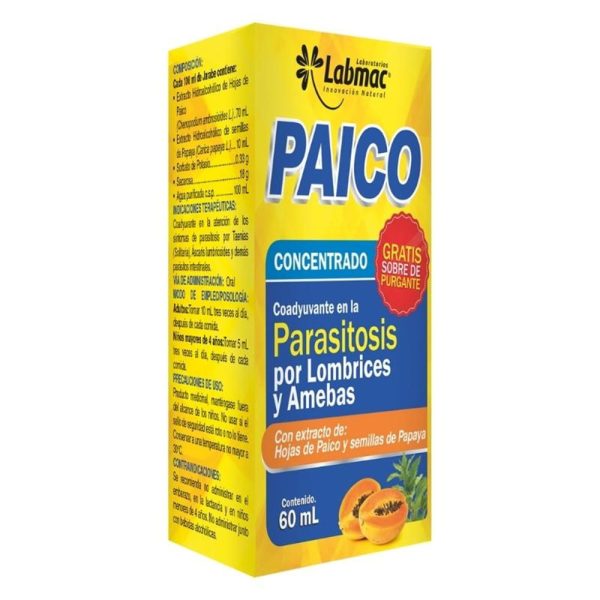 Labmac Paico Laxante Jarabe 60 ml