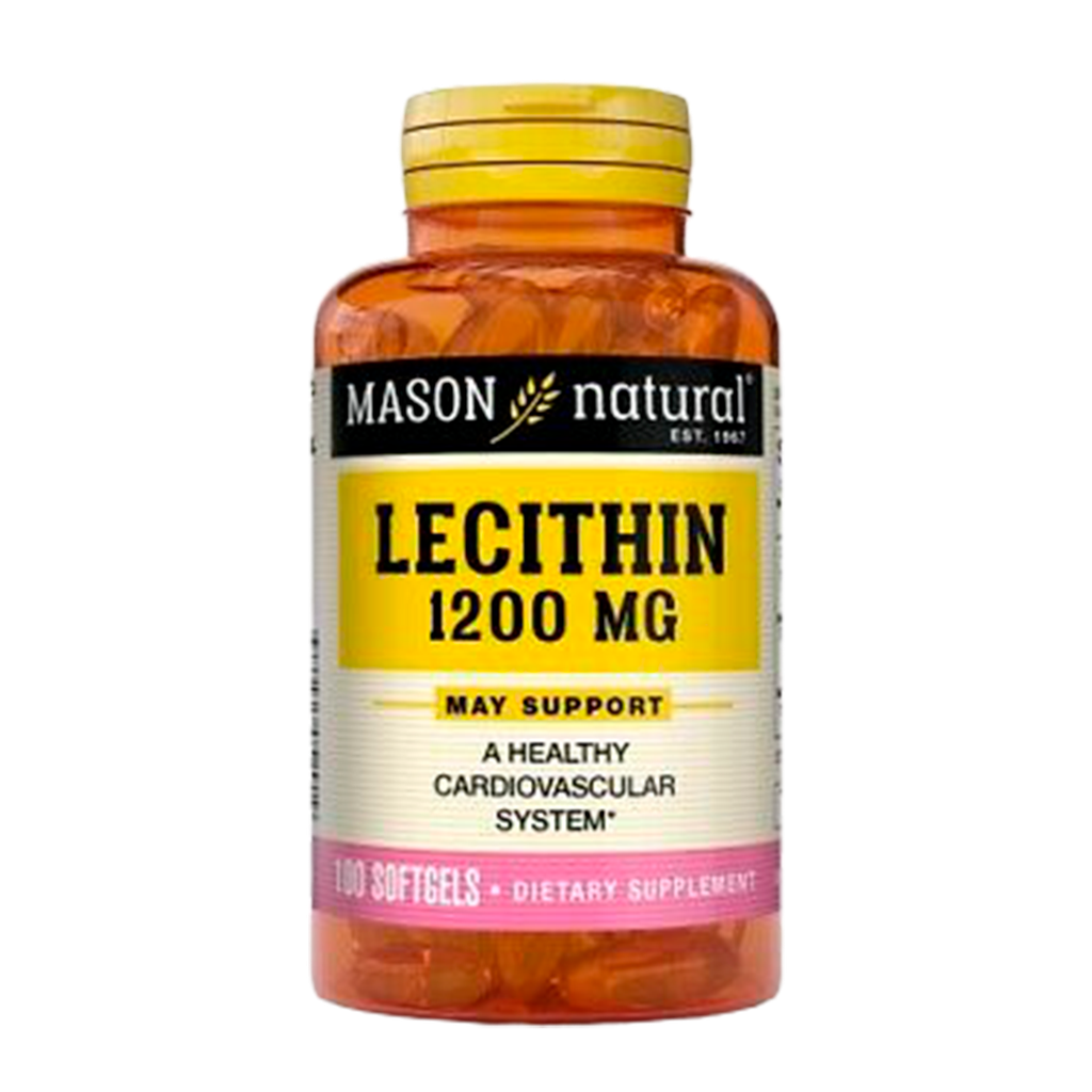 LECITHIN 1200 (LECITINA DE SOYA) CAP X100 MASON LECITHIN 1200 (LECITINA DE SOYA) CAP X100 MASON