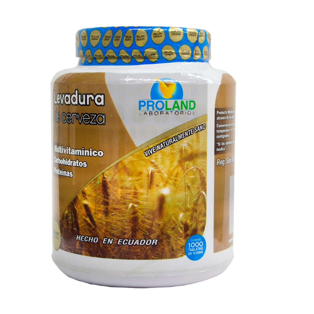 LEVADURA DE CERVEZA TABLETAS X 1000 PROLAND LEVADURA DE CERVEZA TABLETAS X 1000 PROLAND