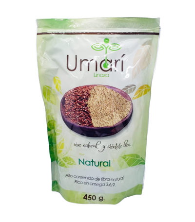 LINAZA NATURAL POLVO 450G UMARI