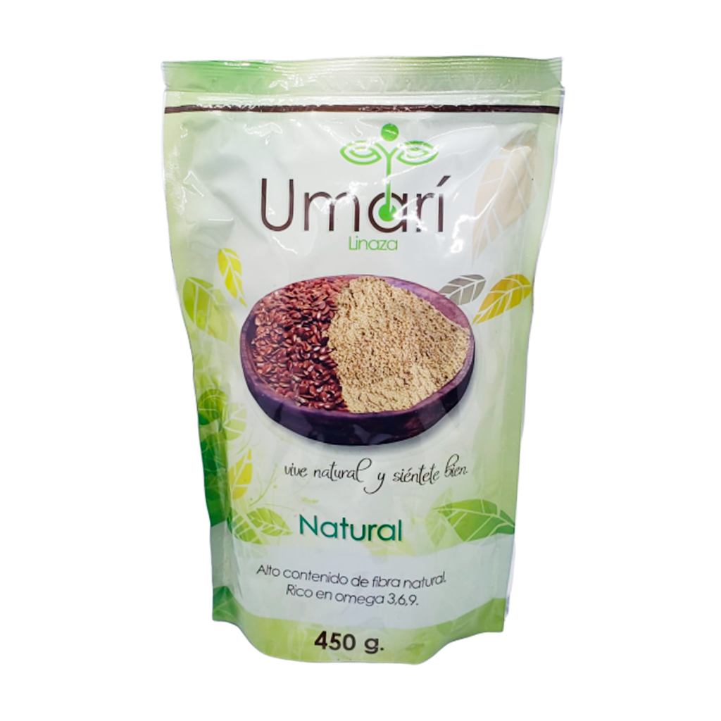 LINAZA NATURAL POLVO 450G UMARI LINAZA NATURAL POLVO 450G UMARI