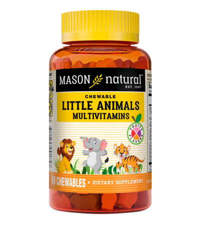 LITTLE ANIMAL PLUS IRON MULTI NIÑOS TABLETAS X 120 DE MASON