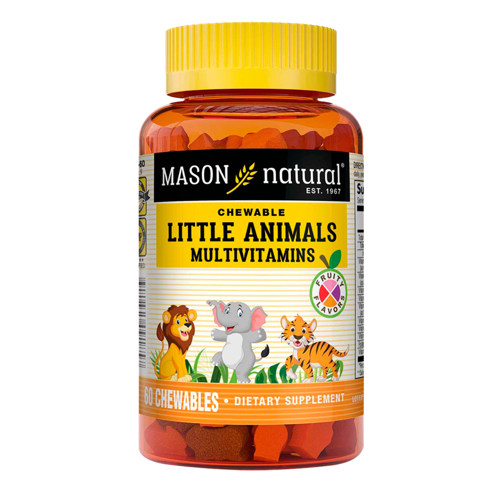 LITTLE ANIMAL PLUS IRON MULTI NIÑOS TABLETAS X 120 DE MASON LITTLE ANIMAL PLUS IRON MULTI NIÑOS TABLETAS X 120 DE MASON