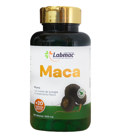 MACA 500 MG TABLETAS X100+20 LABMAC