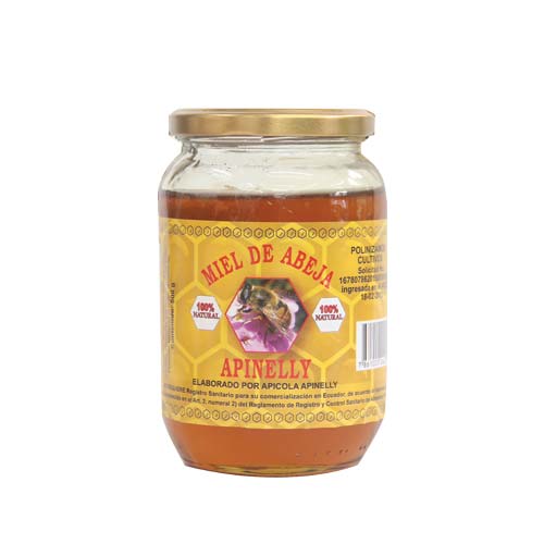 MIEL DE ABEJA 500 G APINELLY MIEL DE ABEJA 500 G APINELLY