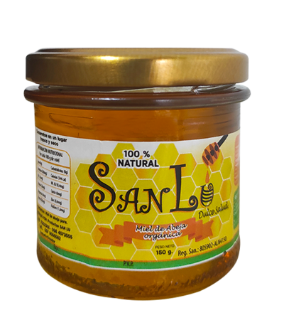 MIEL DE ABEJA ORGANICA 150GR SAN LU