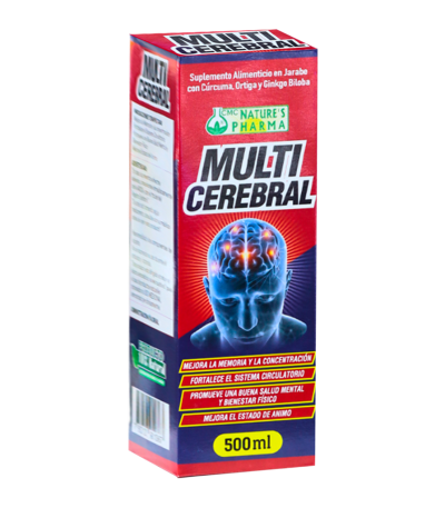 MULTI CEREBRAL JARABE 500ML NATURES PHARMA