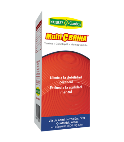 MULTICBRINA CAPSULAS X 40 NATURES GARDEN