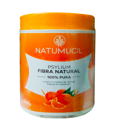 NATUMUCIL POLVO 500G SABOR NARANJA ECUANATU