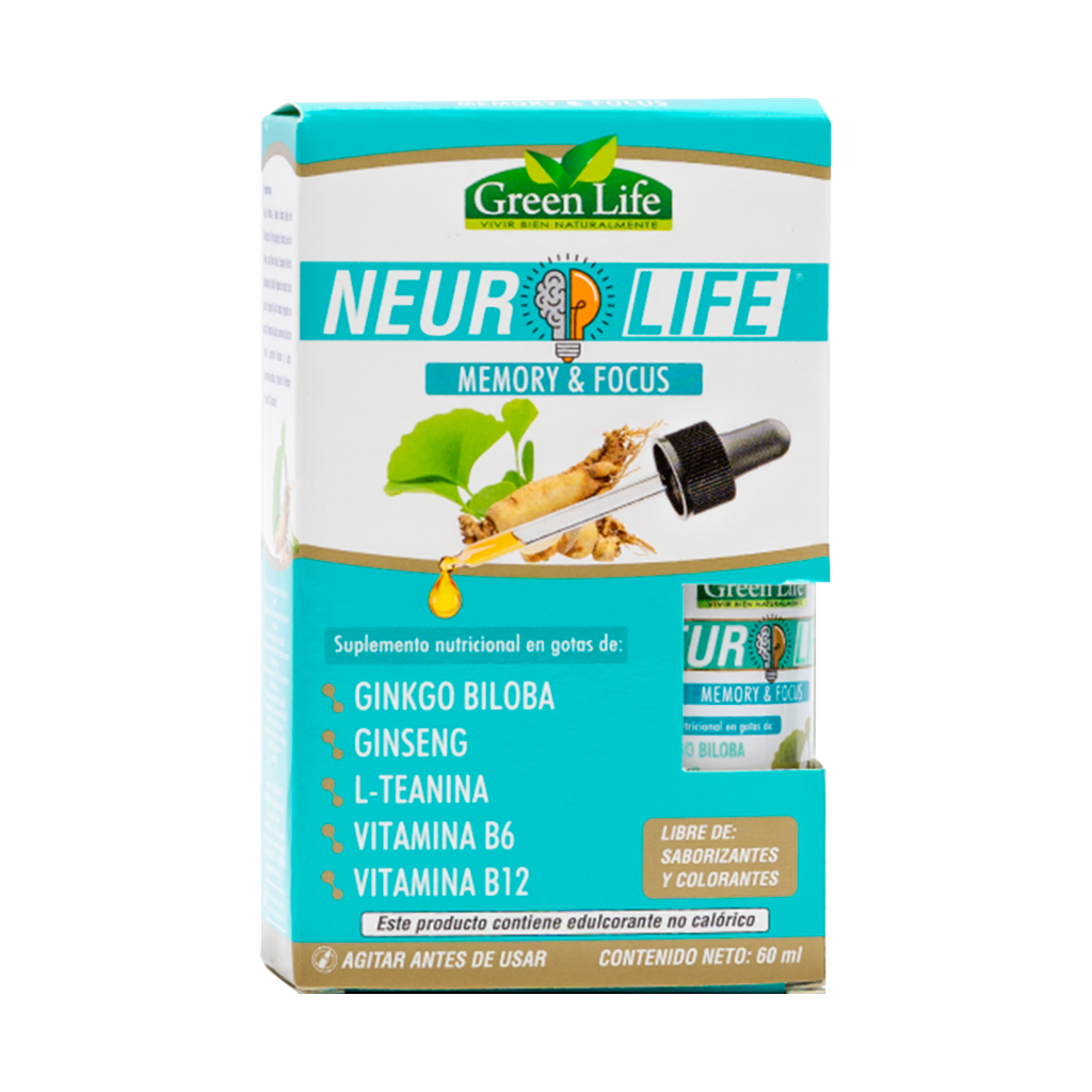 NEUROLIFE GOTAS 60ML GREENLIFE NEUROLIFE GOTAS 60ML GREENLIFE