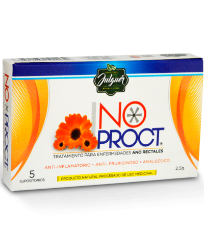 NO- PROCT SUPOSITORIOS 2.5G JULGUER