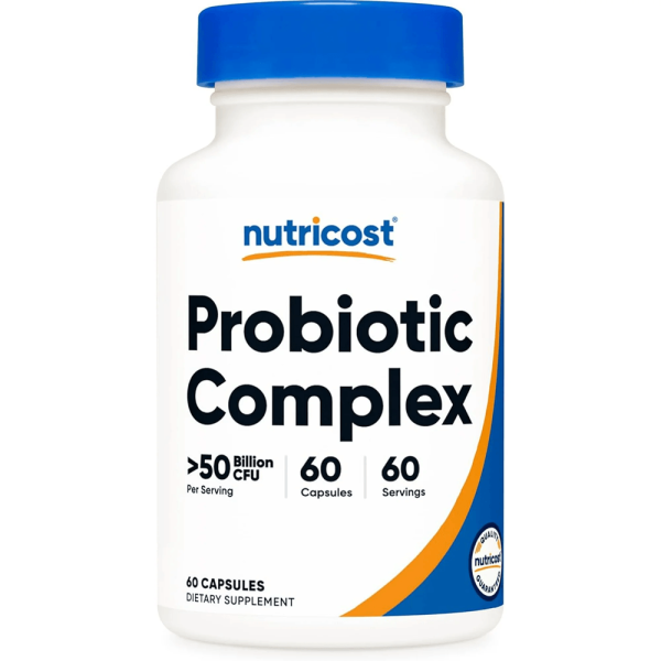 Nutricost Probiotic Complex 50 CFU 60 Caps