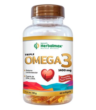 Omega 3 - 60 Softgels Hebalmax