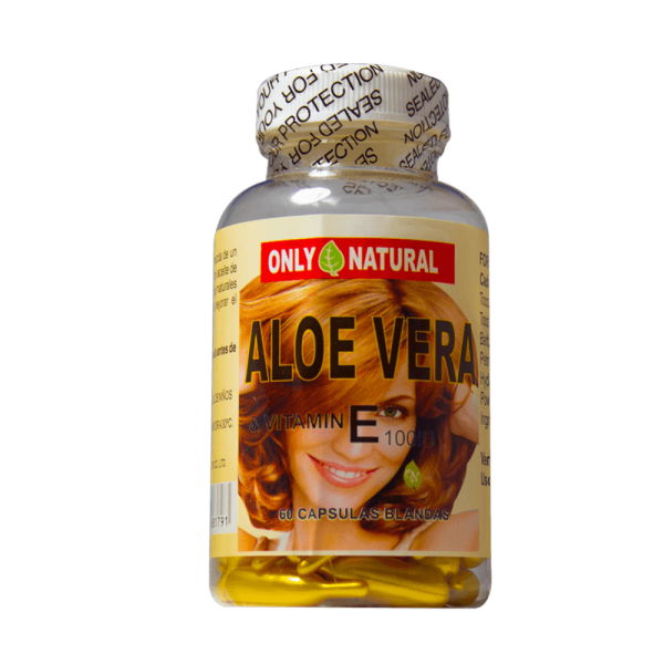 Only Natural Aloe Vera 60 Softgels 5000 Mg
