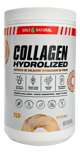 Only Natural Colágeno Marino Hidrolizado 1 Lb
